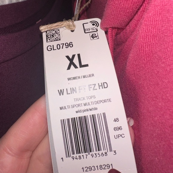 Adidas Zip Up Sweatshirt - Picture 4 of 4